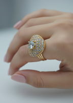 Luxury Ring Gift Box with Sparkling Ring Designs