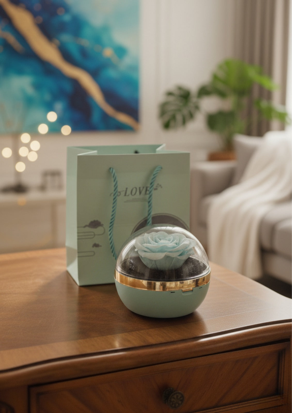 Luxury Ring Gift Box with Sparkling Ring Designs